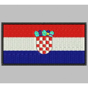 Parche Bordado Bandera CROACIA