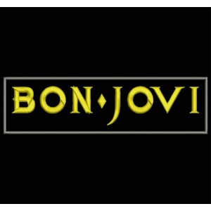 Parche Bordado BON JOVI