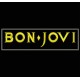 Parche Bordado BON JOVI (Color ORO)