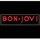 Parche Bordado BON JOVI (Color ROJO)
