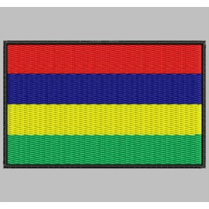 Parche Bordado Bandera MAURICIO