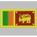 Parche Bordado Bandera SRI LANKA