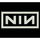Parche Bordado NIN (Color BLANCO)