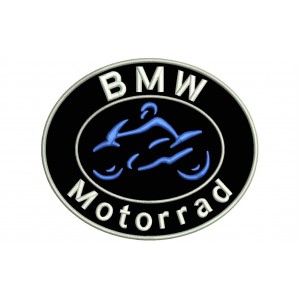Parche Bordado BMW MOTORRAD (Circular)
