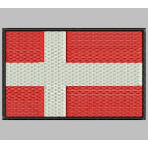 Parche Bordado Bandera DINAMARCA