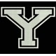 Parche Bordado "Y" (LETRA Y) (Color BLANCO)