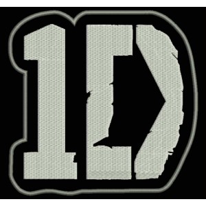 Parche Bordado ONE DIRECTION (Logo)