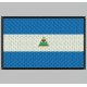 Parche Bordado Bandera NICARAGUA