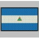 Parche Bordado Bandera NICARAGUA