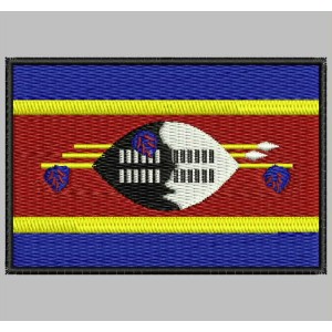 Parche Bordado Bandera SWAZILANDIA