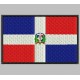 Parche Bordado Bandera REP. DOMINICANA