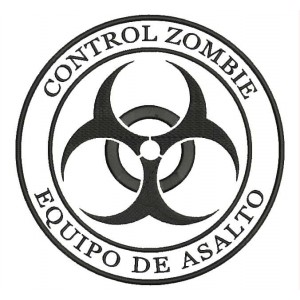 Parche Bordado ZOMBIE CONTROL