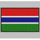 Parche Bordado Bandera GAMBIA