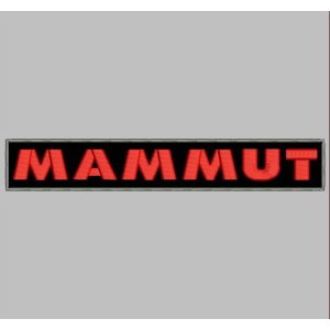 Parche Bordado MAMMUT (Letras)