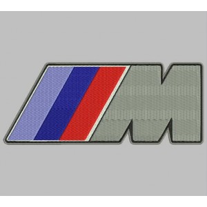 Parche Bordado BMW M Series