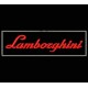 Parche Bordado LAMBORGHINI (Color ROJO)