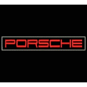 Parche Bordado PORSCHE (Letras)
