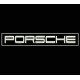 Parche Bordado PORSCHE (Color BLANCO)