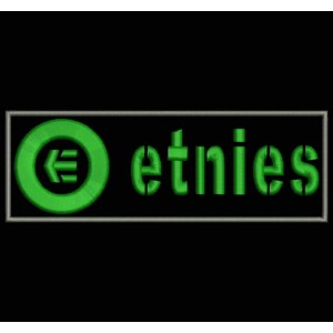 Parche Bordado ETNIES (Logo Letras)