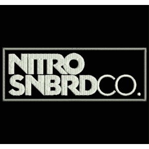 Parche Bordado NITRO SNOWBOARD