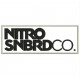 Parche Bordado NITRO SNOWBOARD (Color NEGRO)