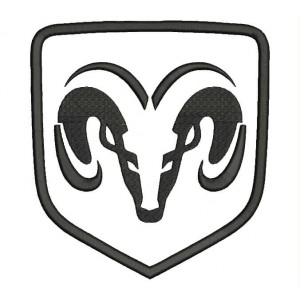 Parche Bordado DODGE (Logo)