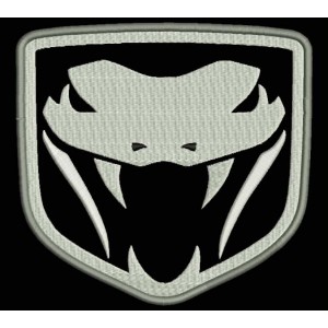 Parche Bordado DODGE VIPER (Clasico)