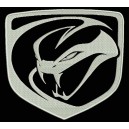 Parche Bordado DODGE VIPER NUEVO (Color BLANCO)