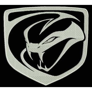 Parche Bordado DODGE VIPER (Nuevo)