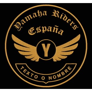 Parche Bordado YAMAHA RIDERS (Personalizable)