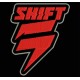 Parche Bordado SHIFT MX (Color ROJO)