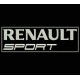 Parche Bordado RENAULT SPORT (Color BLANCO)