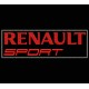 Parche Bordado RENAULT SPORT (Color ROJO)