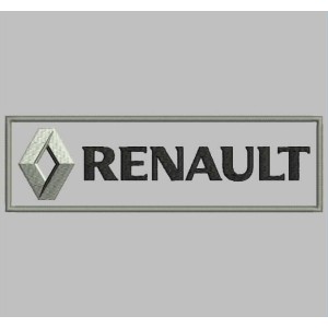 Parche Bordado RENAULT (Horizontal)