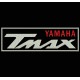 Parche Bordado YAMAHA TMAX (Fondo NEGRO)