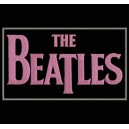 Parche Bordado THE BEATLES (Color ROSA)