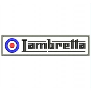 Parche Bordado LAMBRETTA MOD