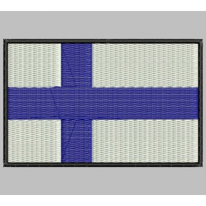 Parche Bordado Bandera FINLANDIA