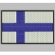 Parche Bordado Bandera FINLANDIA