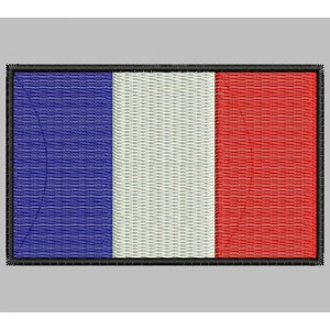 Parche Bordado Bandera FRANCIA