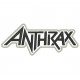 Parche Bordado ANTHRAX (Color NEGRO)