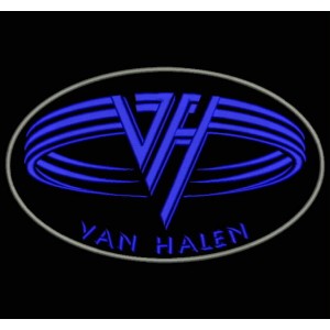 Parche Bordado VAN HALEN (con Nombre)