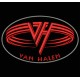 Parche Bordado VAN HALEN (Color ROJO)