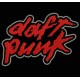 Parche Bordado DAFT PUNK (Color ROJO)