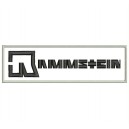 Parche Bordado RAMMSTEIN (Color NEGRO)