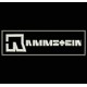 Parche Bordado RAMMSTEIN (Color BLANCO)