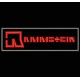 Parche Bordado RAMMSTEIN (Color ROJO)