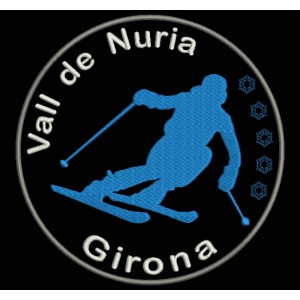 Parche Bordado ESTACIONES ESQUI ESPAÑA