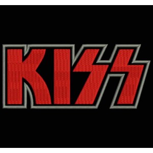 Parche Bordado KISS