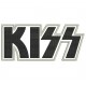 Parche Bordado KISS (Color NEGRO)